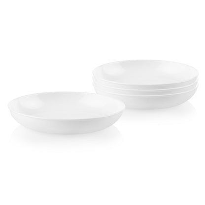 Corelle® Winter Frost White Dinnerware Set – Service for 12 + Meal Bowls