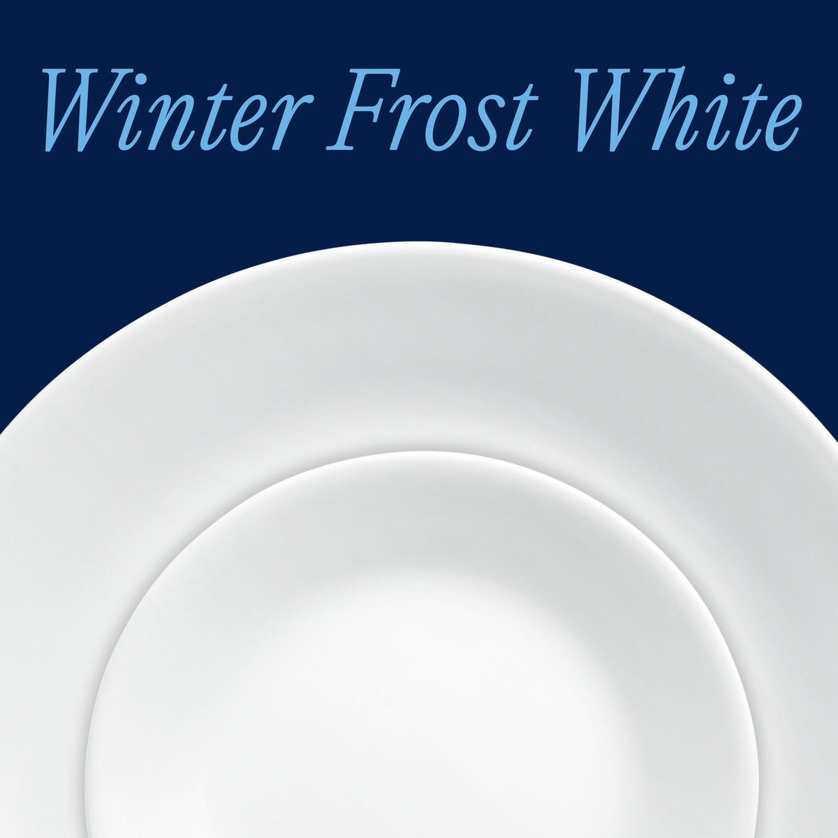 Corelle® Winter Frost White Dinnerware Set – Service for 12 + Meal Bowls
