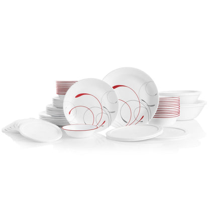 Corelle® Classic Splendor 78-piece Dinnerware Set, Service for 12