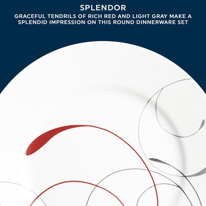 Corelle® Round Splendor 8.5" Salad Plate, 6-pack