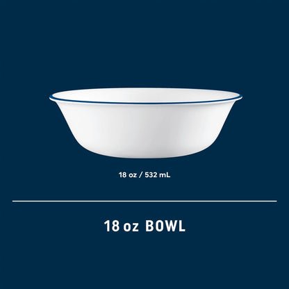 Corelle® Caspian Lace 18-ounce Cereal Bowl