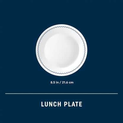 Corelle® Caspian Lace 8.5" Salad Plate
