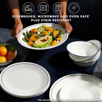 Corelle® Caspian Lace 8.5" Salad Plate