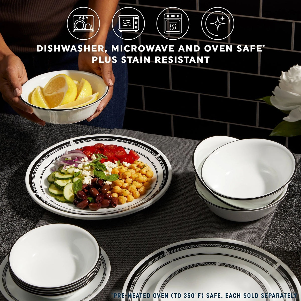 Corelle® Brasserie 6.75" Appetizer Plate