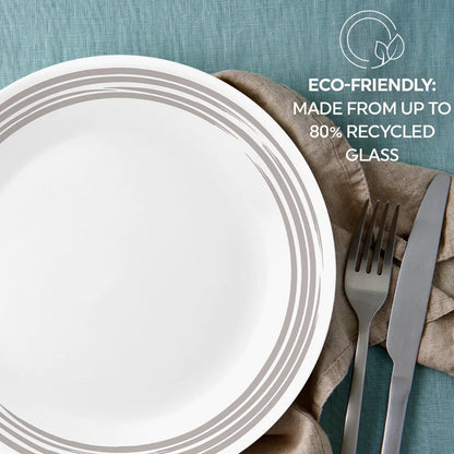 Corelle® Brushed Silver 8.5" Salad Plate