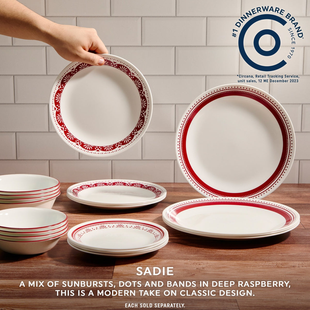 Corelle® Sadie 10.25" Dinner Plate
