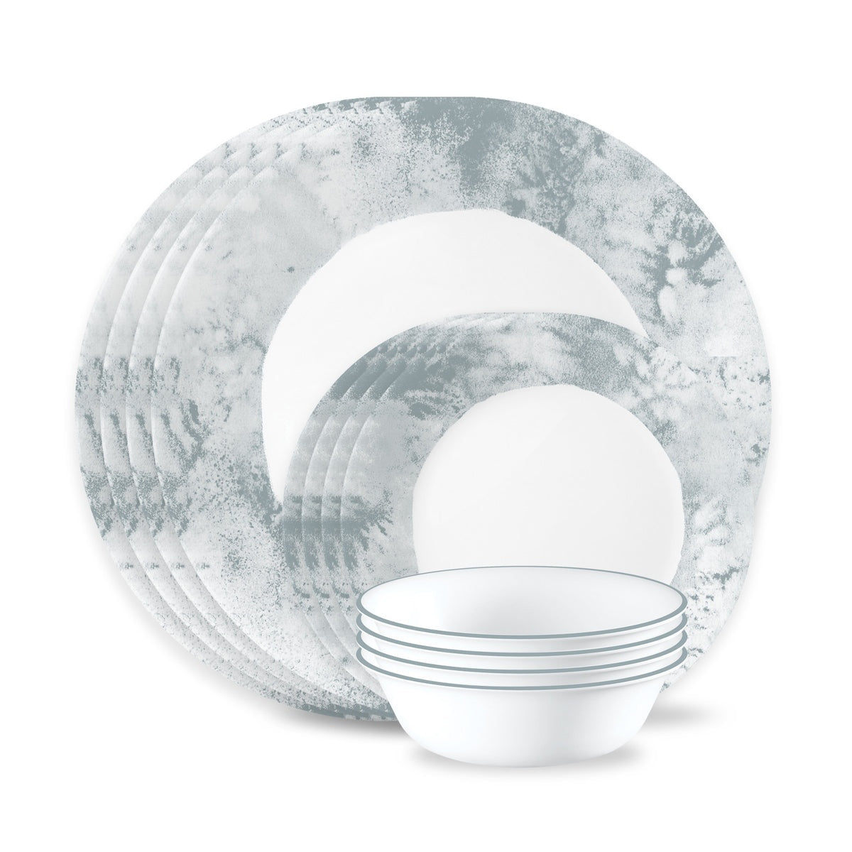 Corelle® Salt Wash 12-piece Dinnerware Set, Service for 4