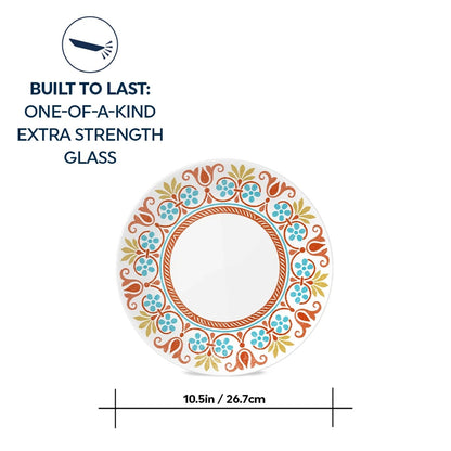 Corelle® Global Collection Terracotta Dreams 10.25" Dinner Plate