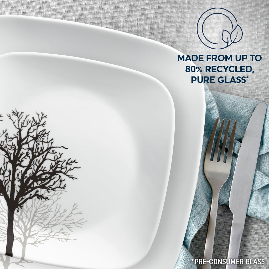 Corelle® Timber Shadows 18-piece Dinnerware Set, Service for 6